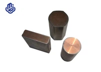 Titanbelagt kobberstang